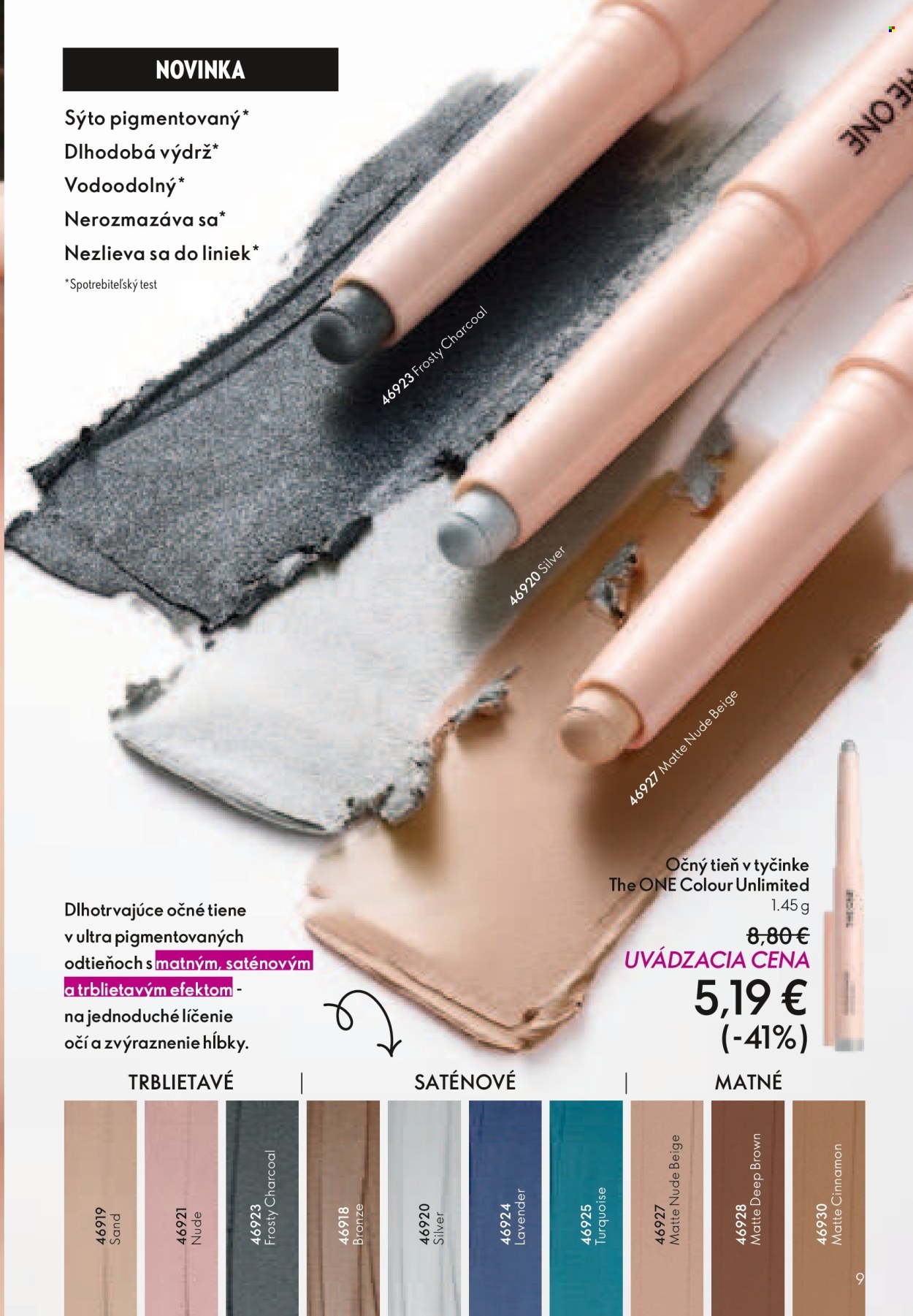 Leták Oriflame - 19.1.2025 - 8.2.2025. Strana 9