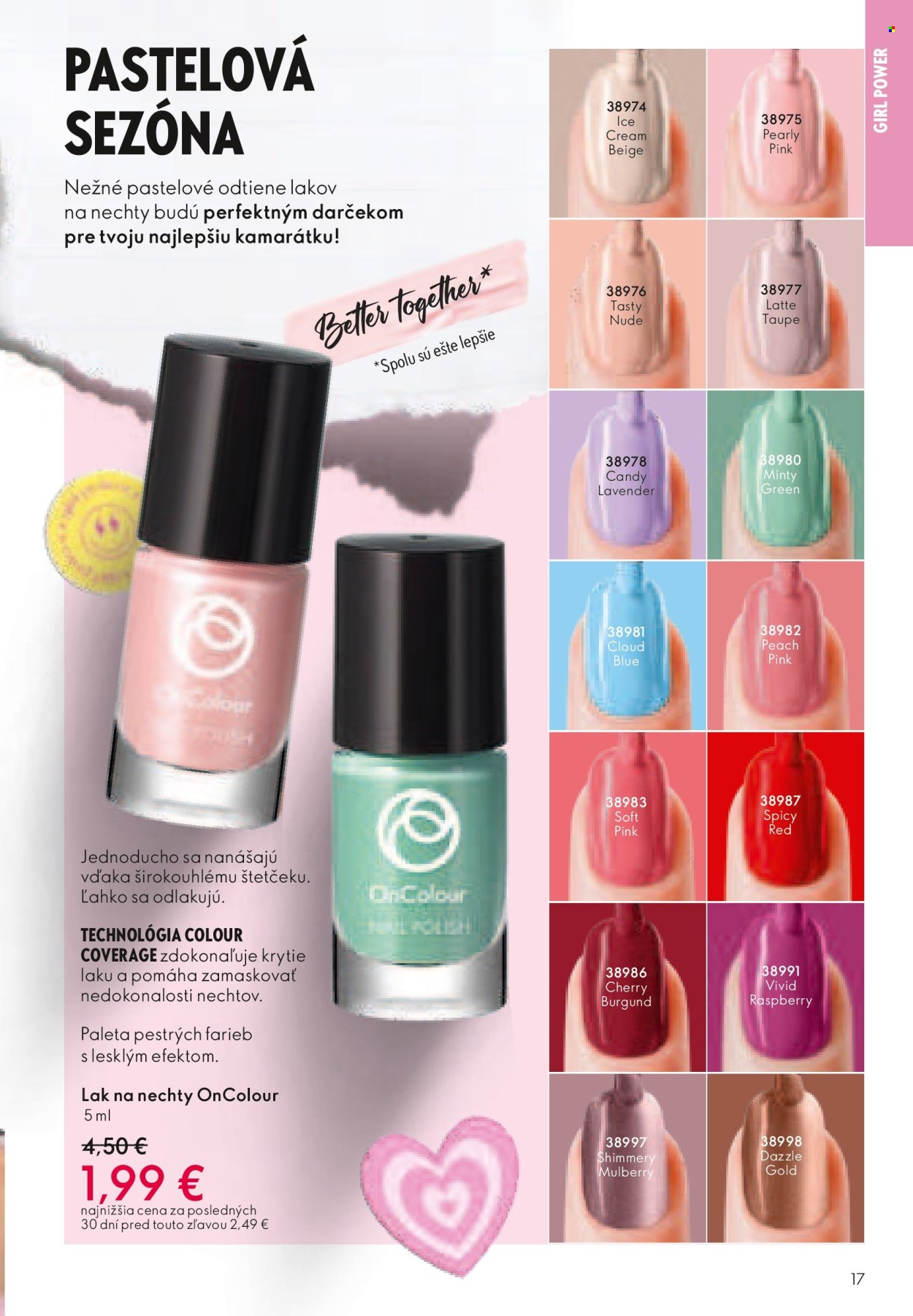 Leták Oriflame - 19.1.2025 - 8.2.2025. Strana 17