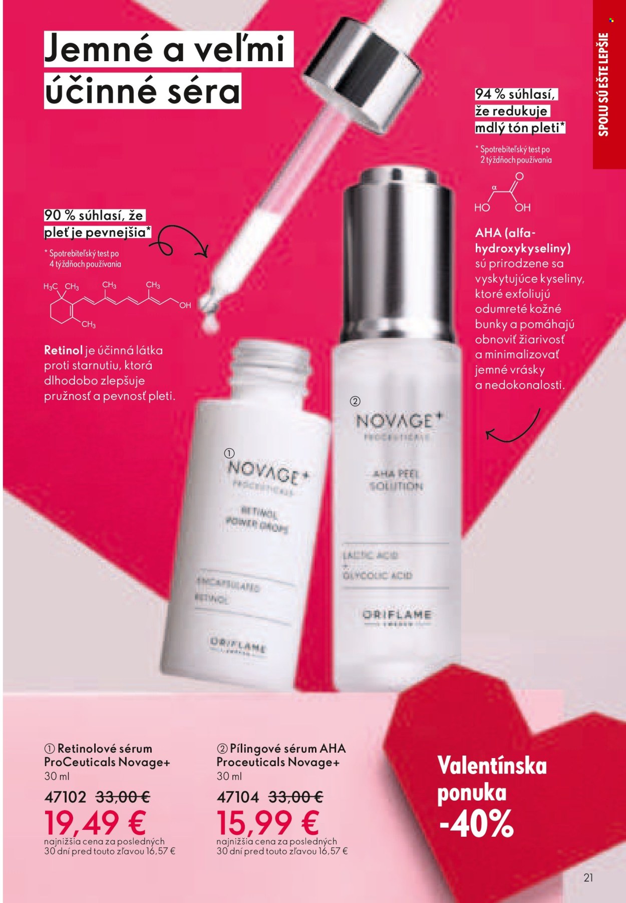 Leták Oriflame - 19.1.2025 - 8.2.2025. Strana 21