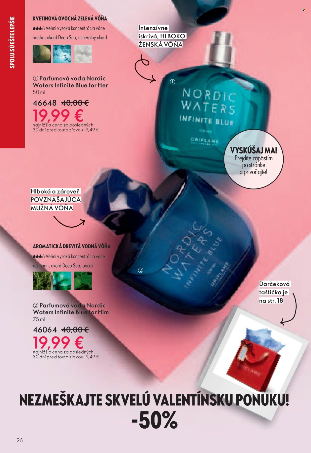 Leták Oriflame - 19.1.2025 - 8.2.2025. Strana 26