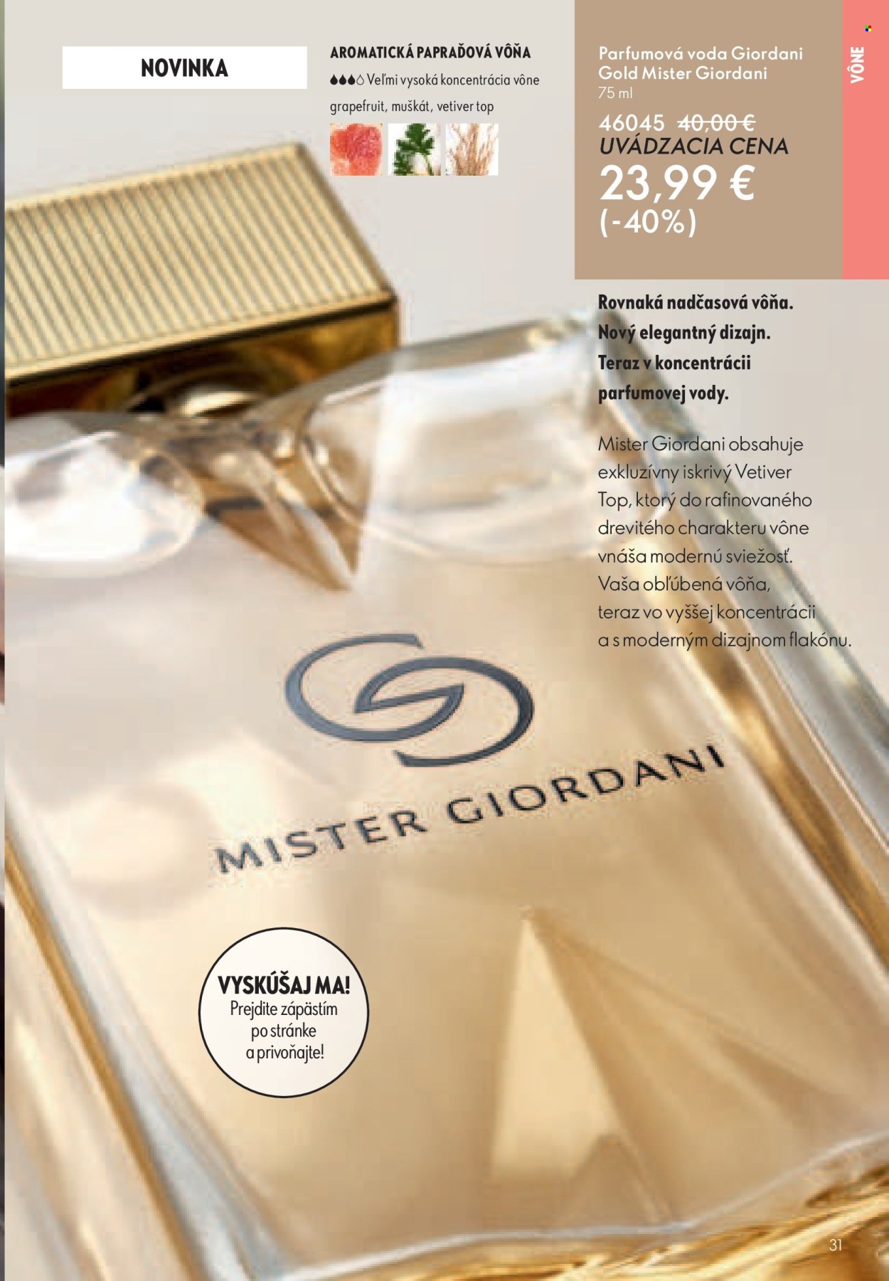 Leták Oriflame - 19.1.2025 - 8.2.2025. Strana 31