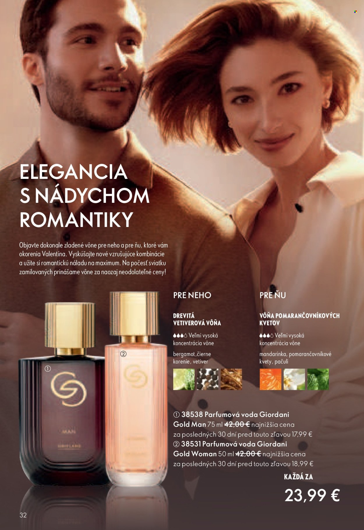 Leták Oriflame - 19.1.2025 - 8.2.2025. Strana 32