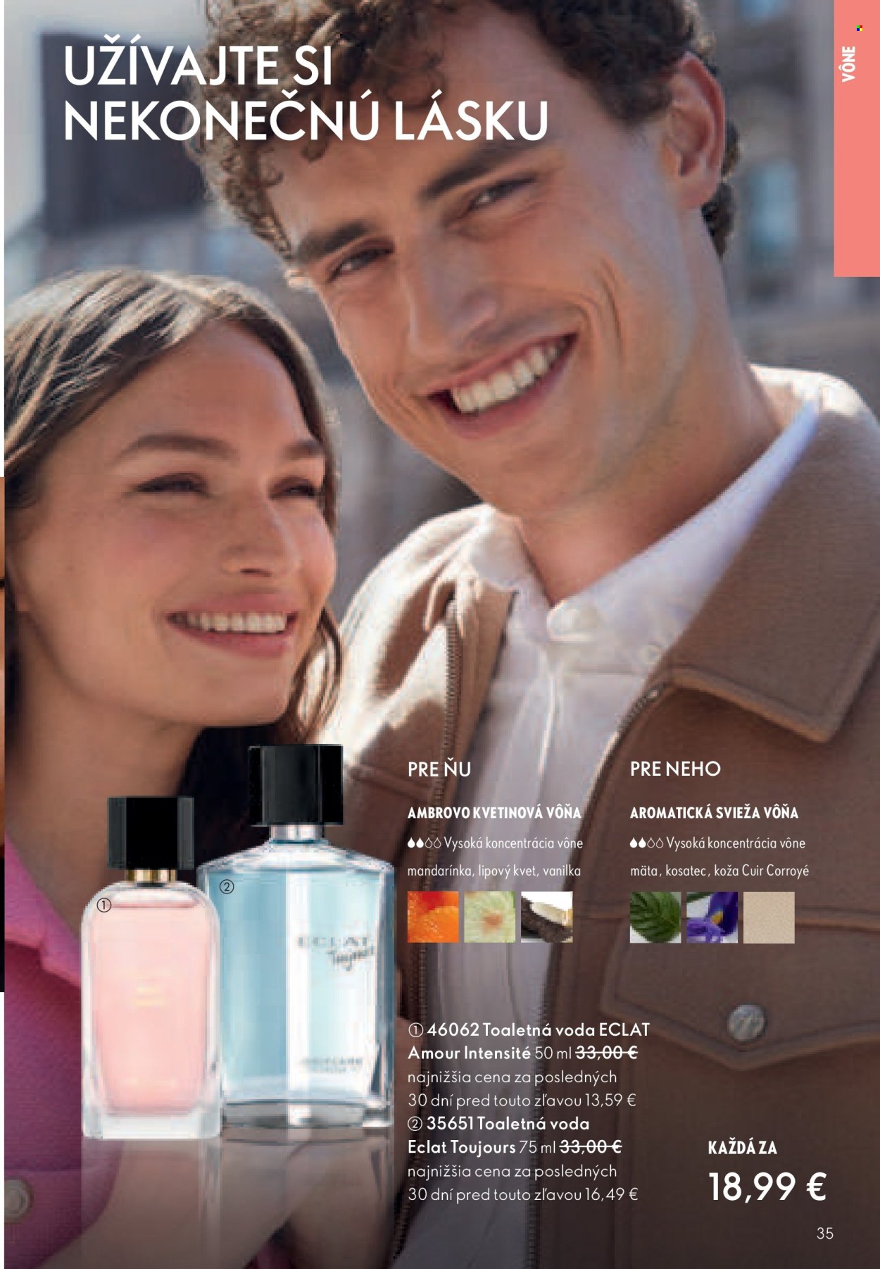 Leták Oriflame - 19.1.2025 - 8.2.2025. Strana 35