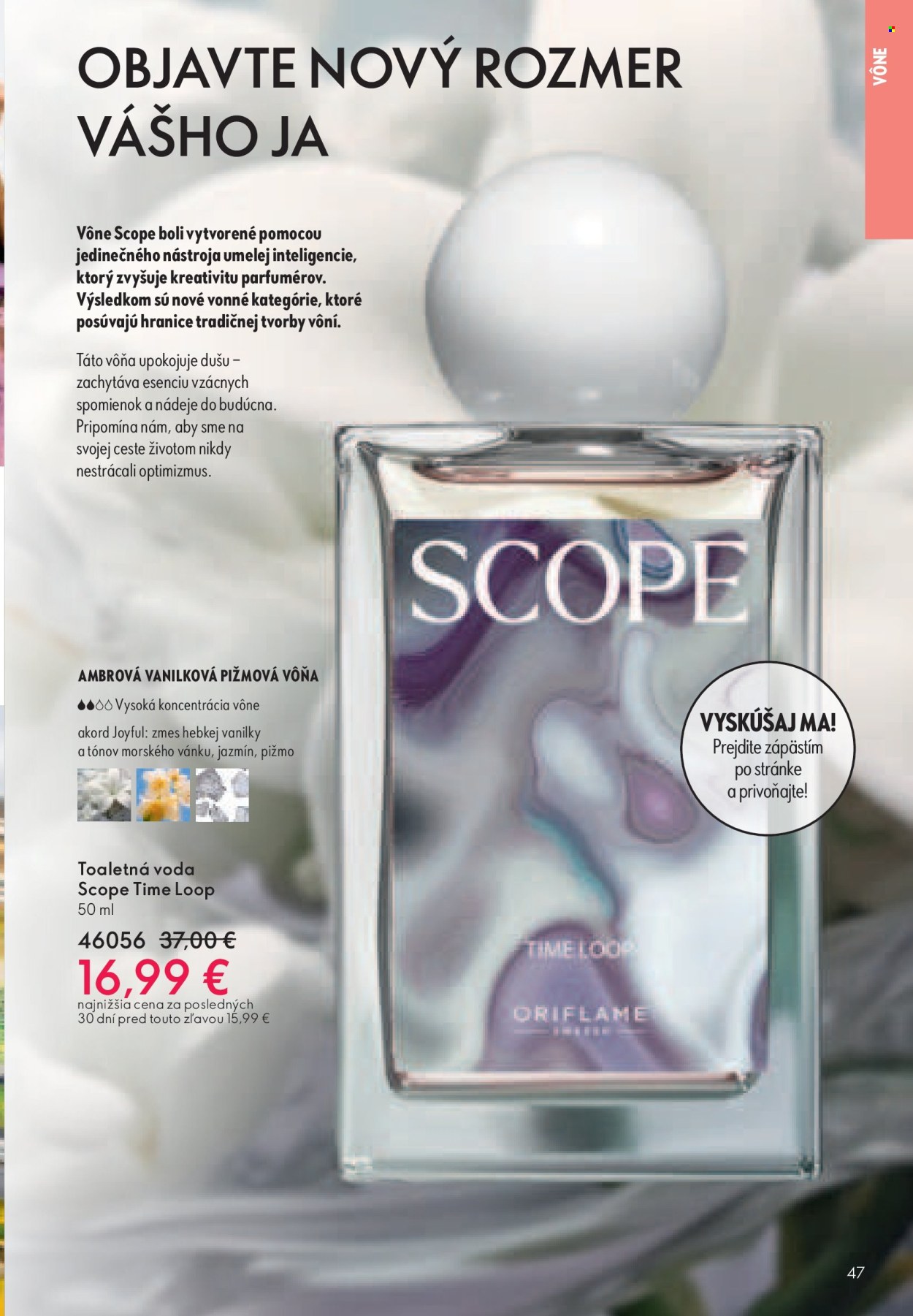 Leták Oriflame - 19.1.2025 - 8.2.2025. Strana 47