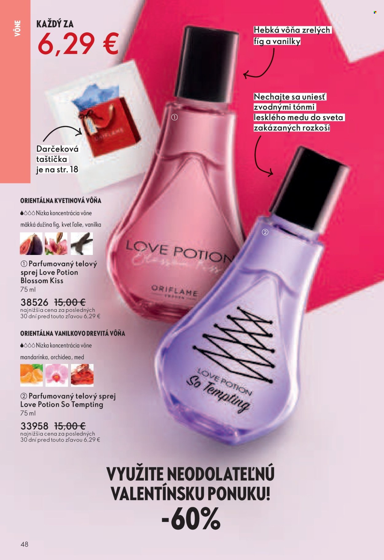 Leták Oriflame - 19.1.2025 - 8.2.2025. Strana 48