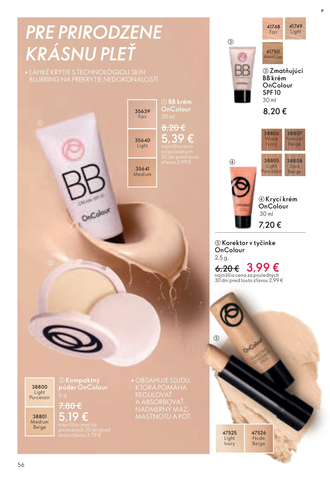 Leták Oriflame - 19.1.2025 - 8.2.2025. Strana 56