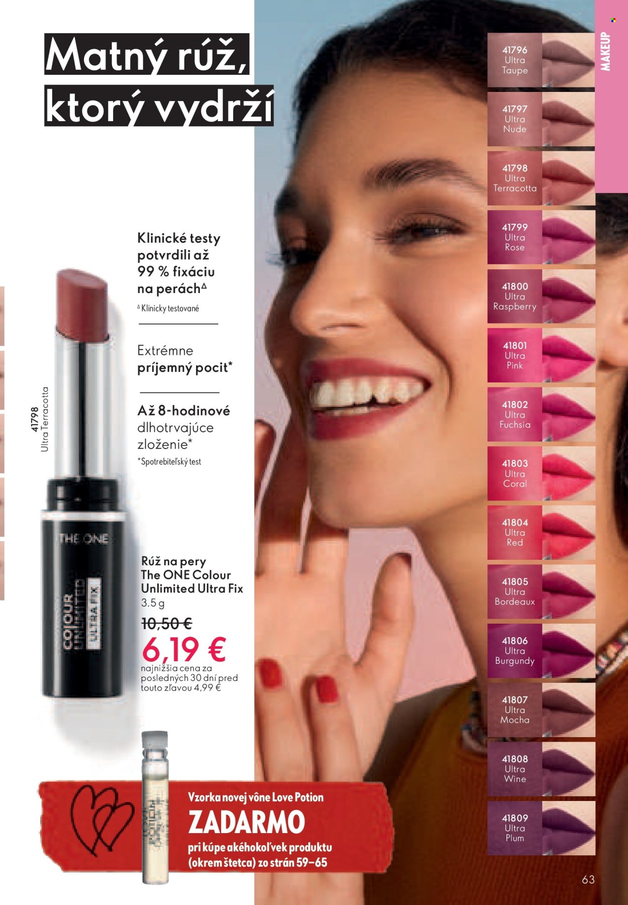 Leták Oriflame - 19.1.2025 - 8.2.2025. Strana 63
