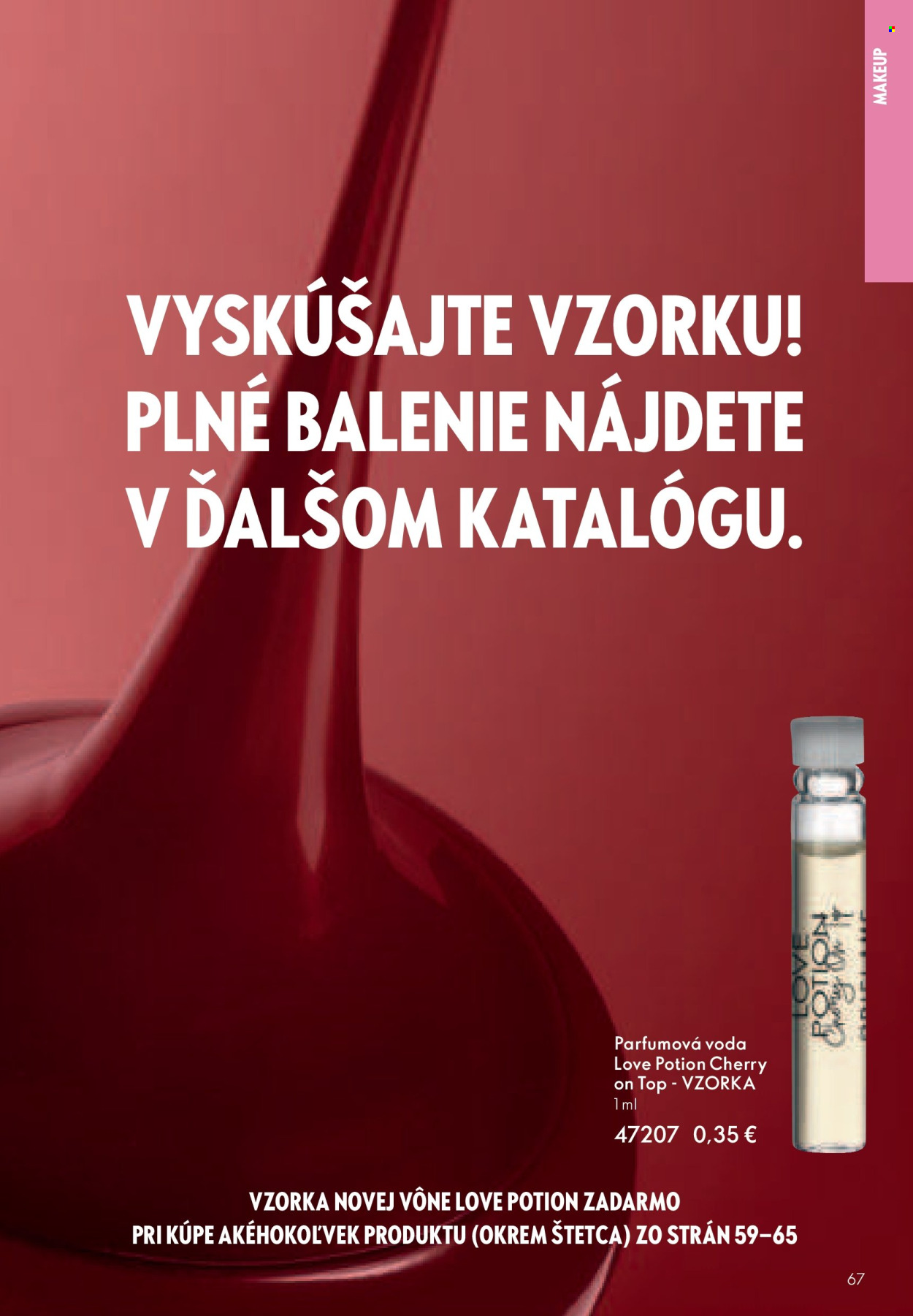 Leták Oriflame - 19.1.2025 - 8.2.2025. Strana 67