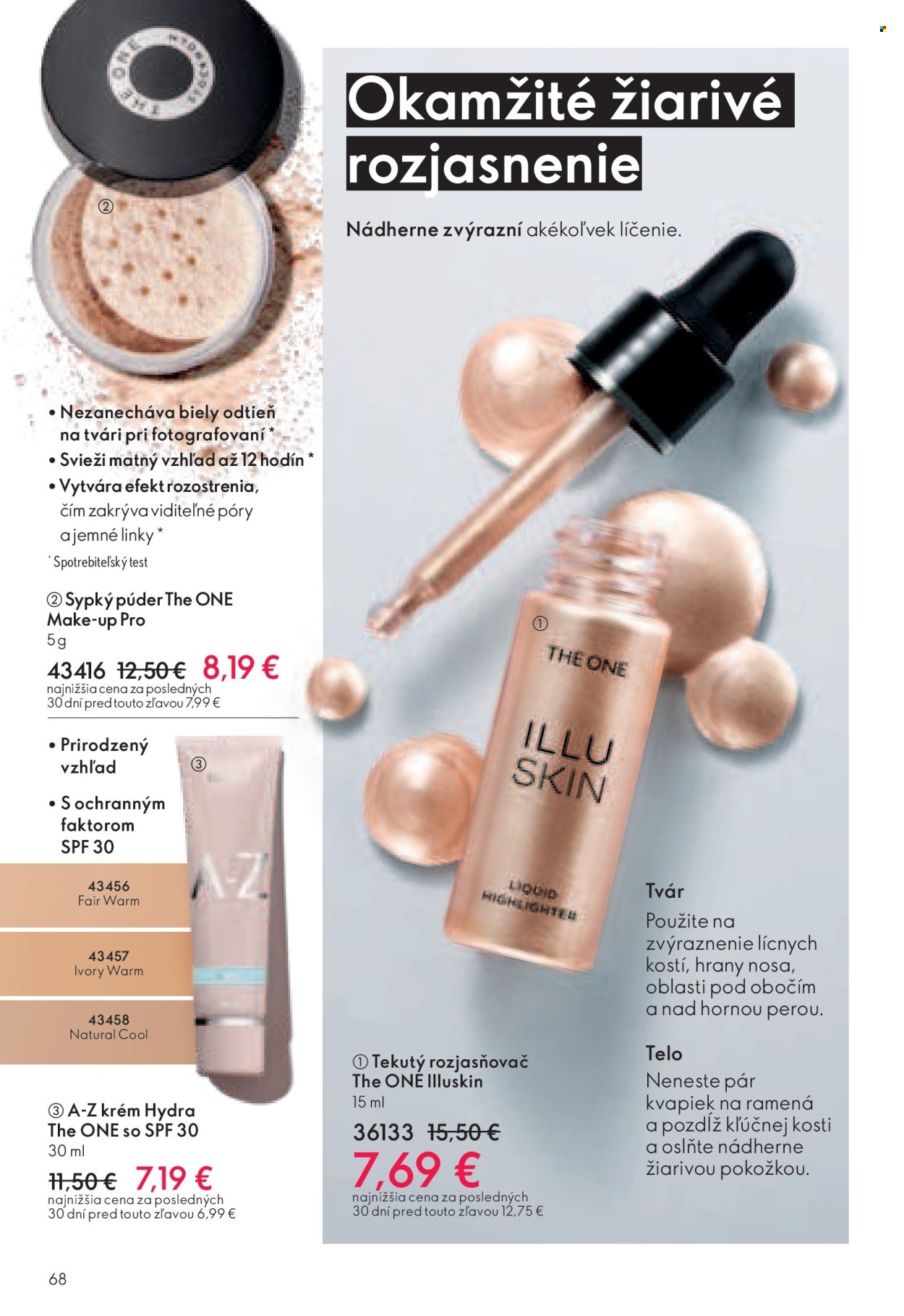 Leták Oriflame - 19.1.2025 - 8.2.2025. Strana 68