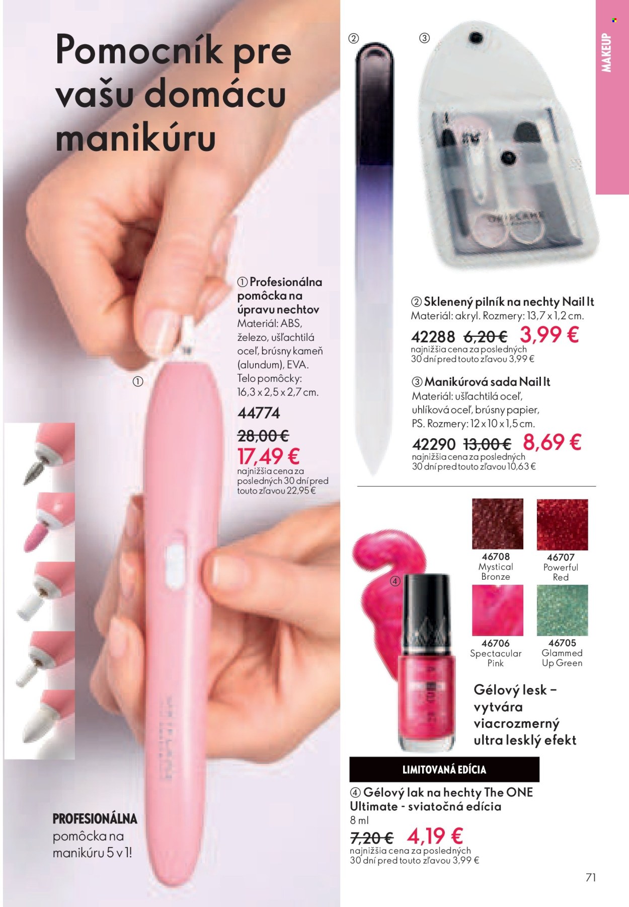 Leták Oriflame - 19.1.2025 - 8.2.2025. Strana 71