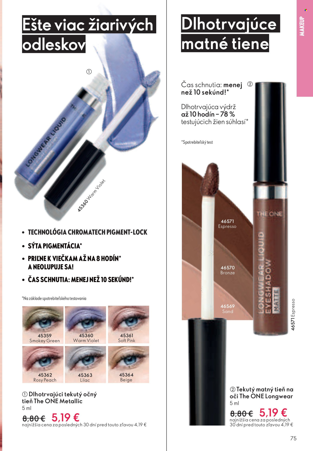 Leták Oriflame - 19.1.2025 - 8.2.2025. Strana 75