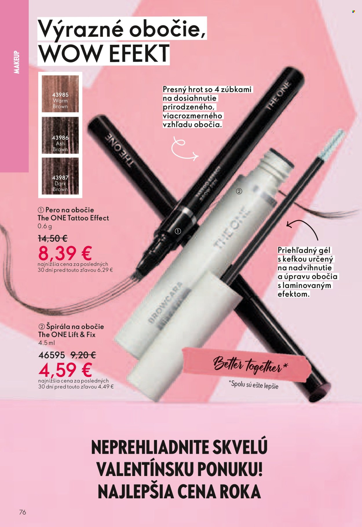 Leták Oriflame - 19.1.2025 - 8.2.2025. Strana 76
