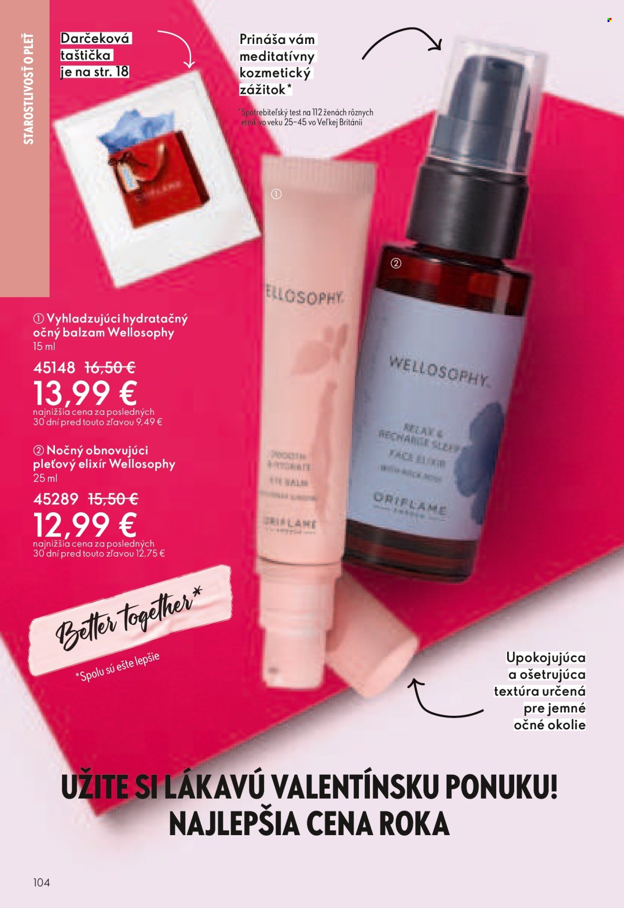Leták Oriflame - 19.1.2025 - 8.2.2025. Strana 104