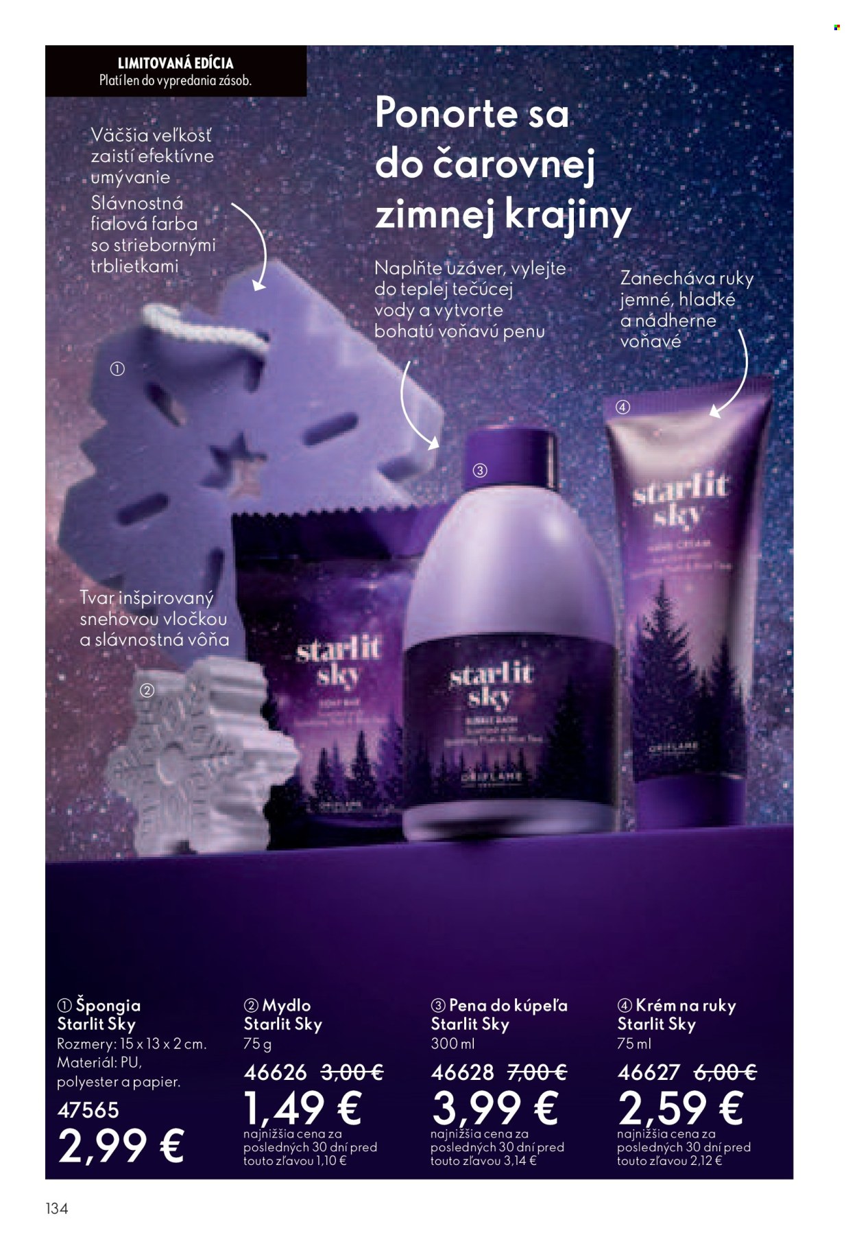 Leták Oriflame - 19.1.2025 - 8.2.2025. Strana 134