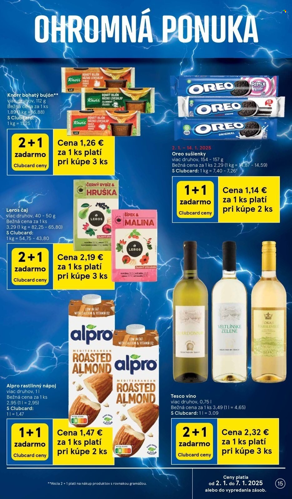 Leták TESCO - 2.1.2025 - 7.1.2025. Strana 15