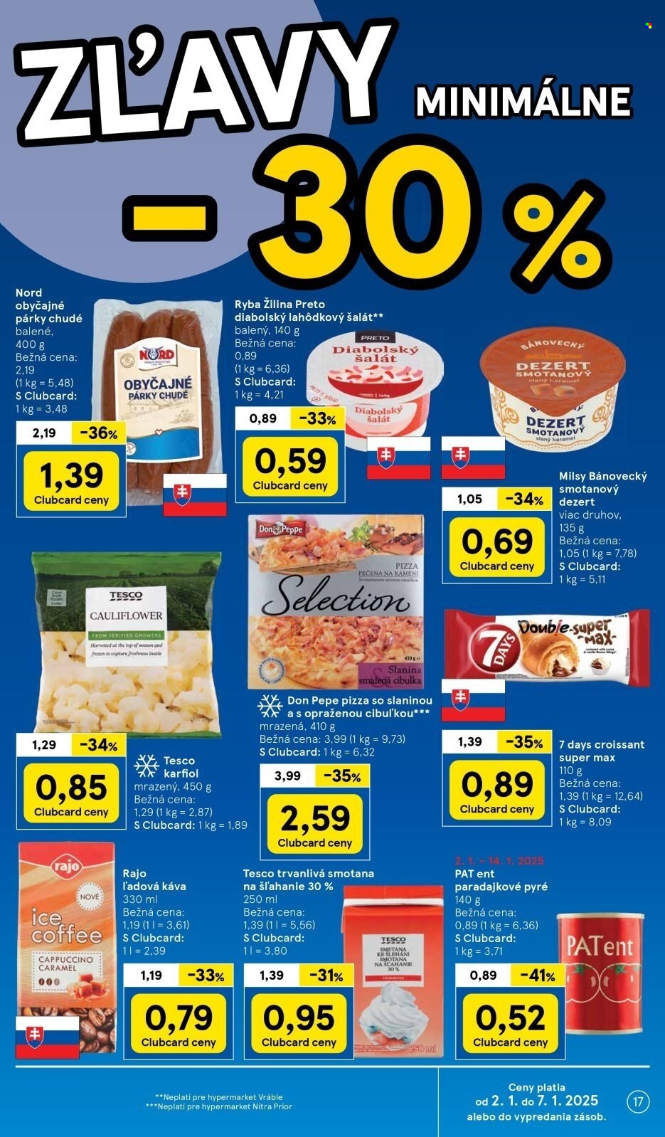 Leták TESCO - 2.1.2025 - 7.1.2025. Strana 17