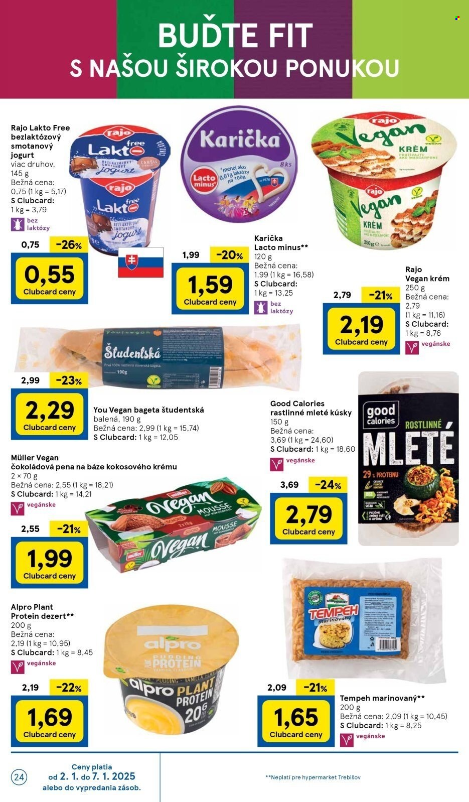 Leták TESCO - 2.1.2025 - 7.1.2025. Strana 24