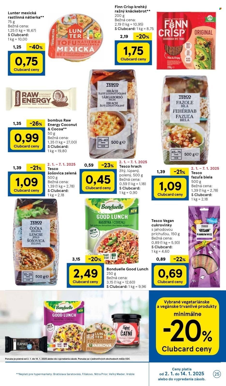 Leták TESCO - 2.1.2025 - 7.1.2025. Strana 25