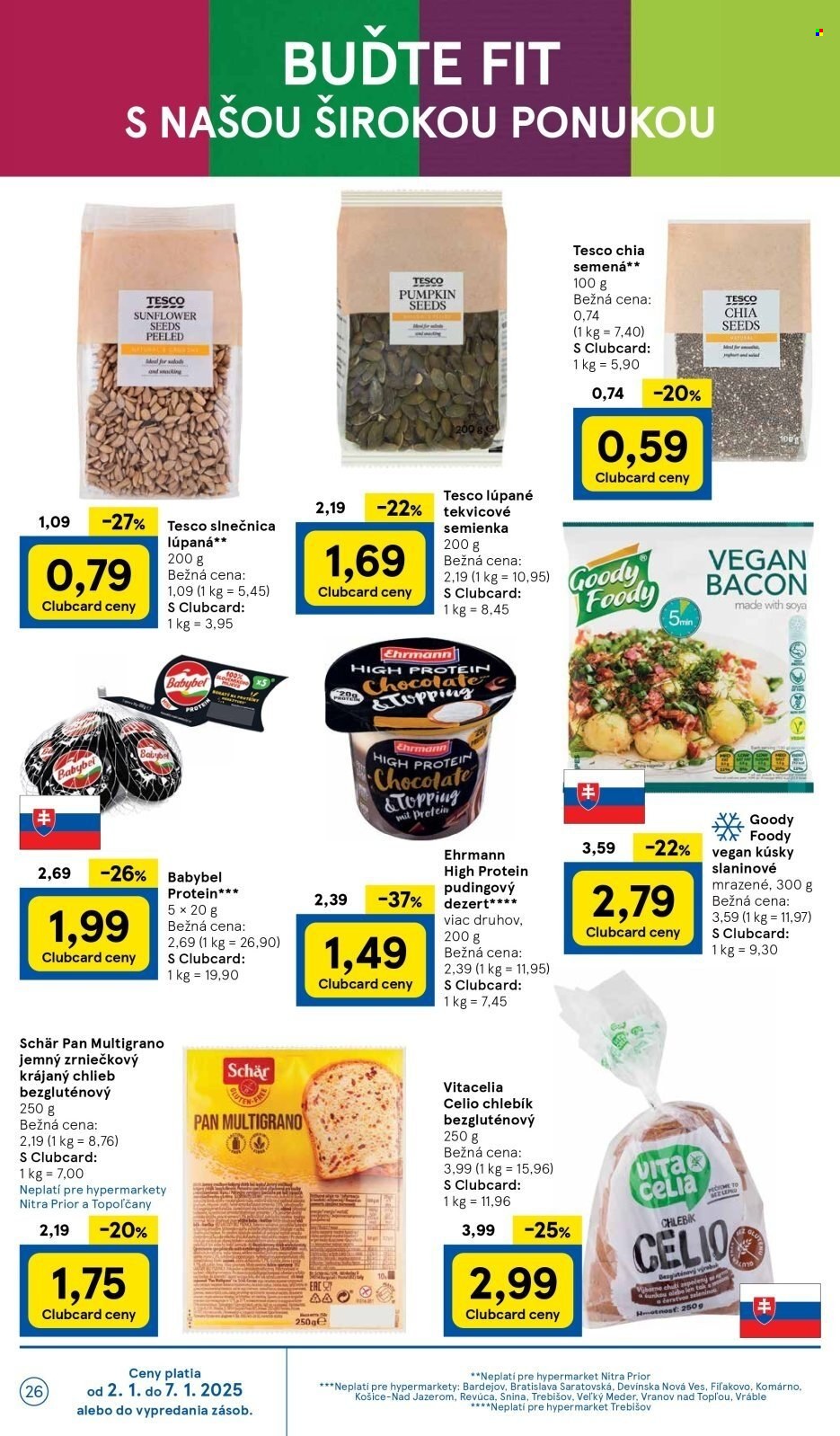 Leták TESCO - 2.1.2025 - 7.1.2025. Strana 26