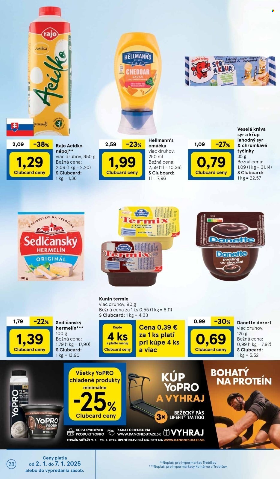 Leták TESCO - 2.1.2025 - 7.1.2025. Strana 28