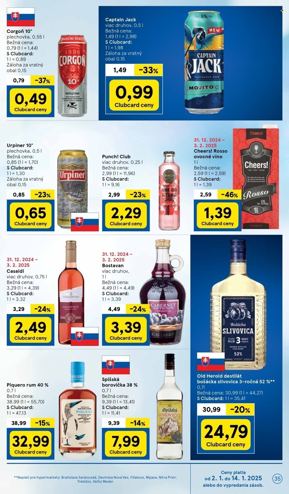 Leták TESCO - 2.1.2025 - 7.1.2025. Strana 35