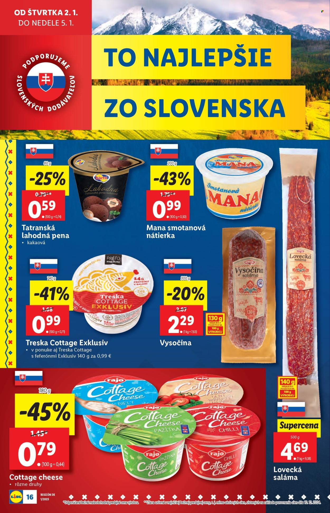 Leták Lidl - 2.1.2025 - 5.1.2025. Strana 16