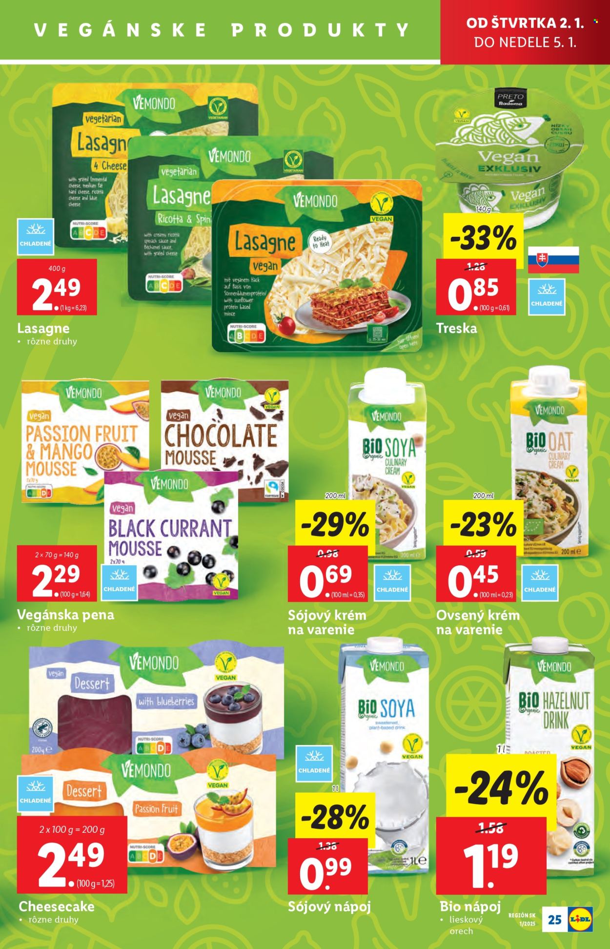 Leták Lidl - 2.1.2025 - 5.1.2025. Strana 25