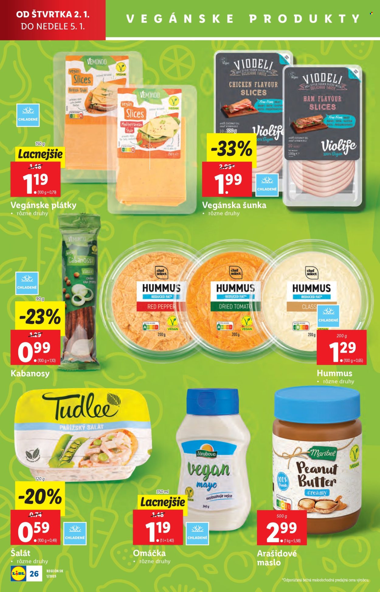 Leták Lidl - 2.1.2025 - 5.1.2025. Strana 26
