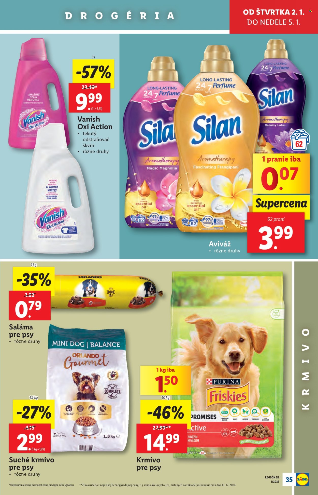 Leták Lidl - 2.1.2025 - 5.1.2025. Strana 35