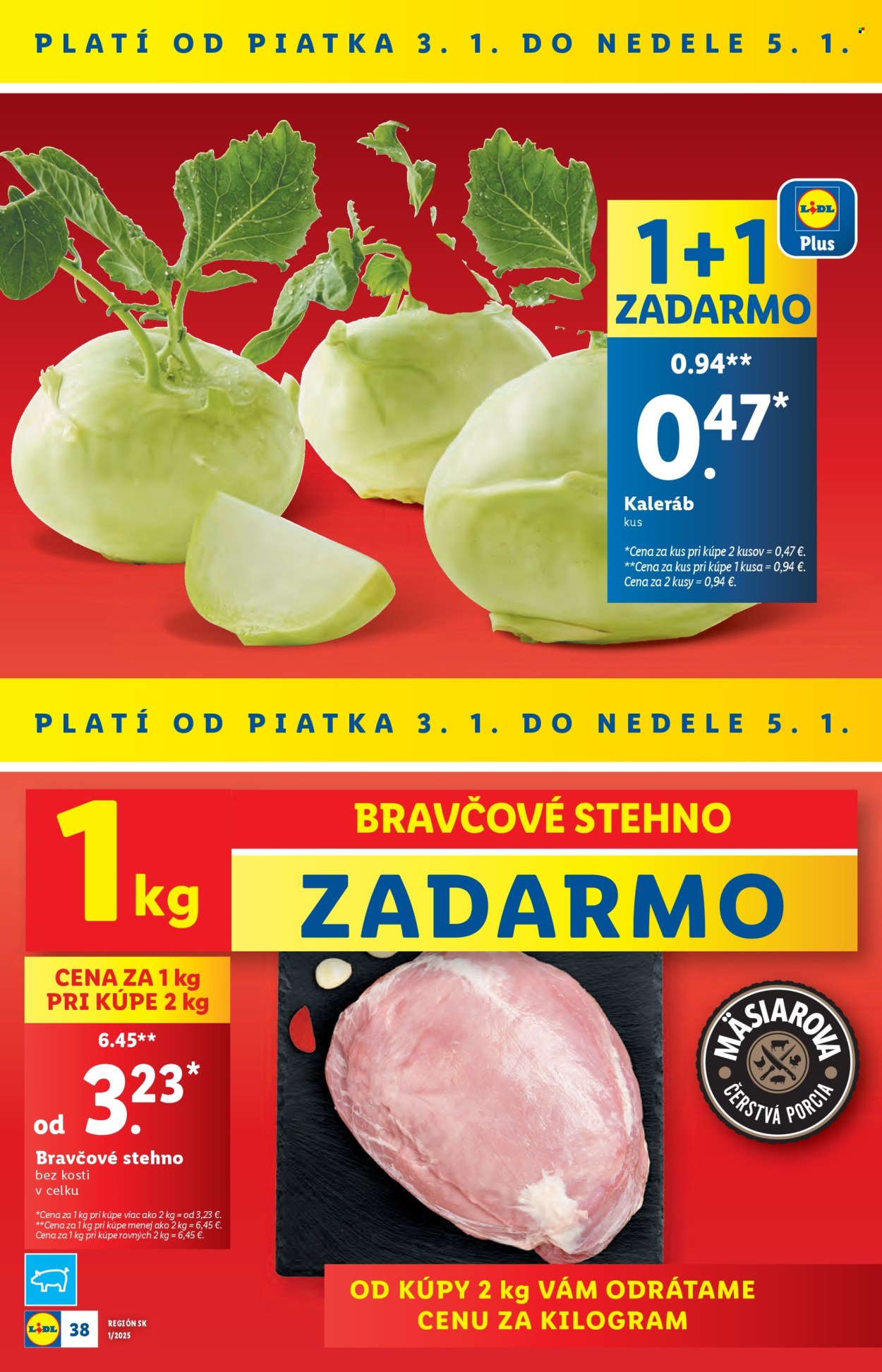 Leták Lidl - 2.1.2025 - 5.1.2025. Strana 38