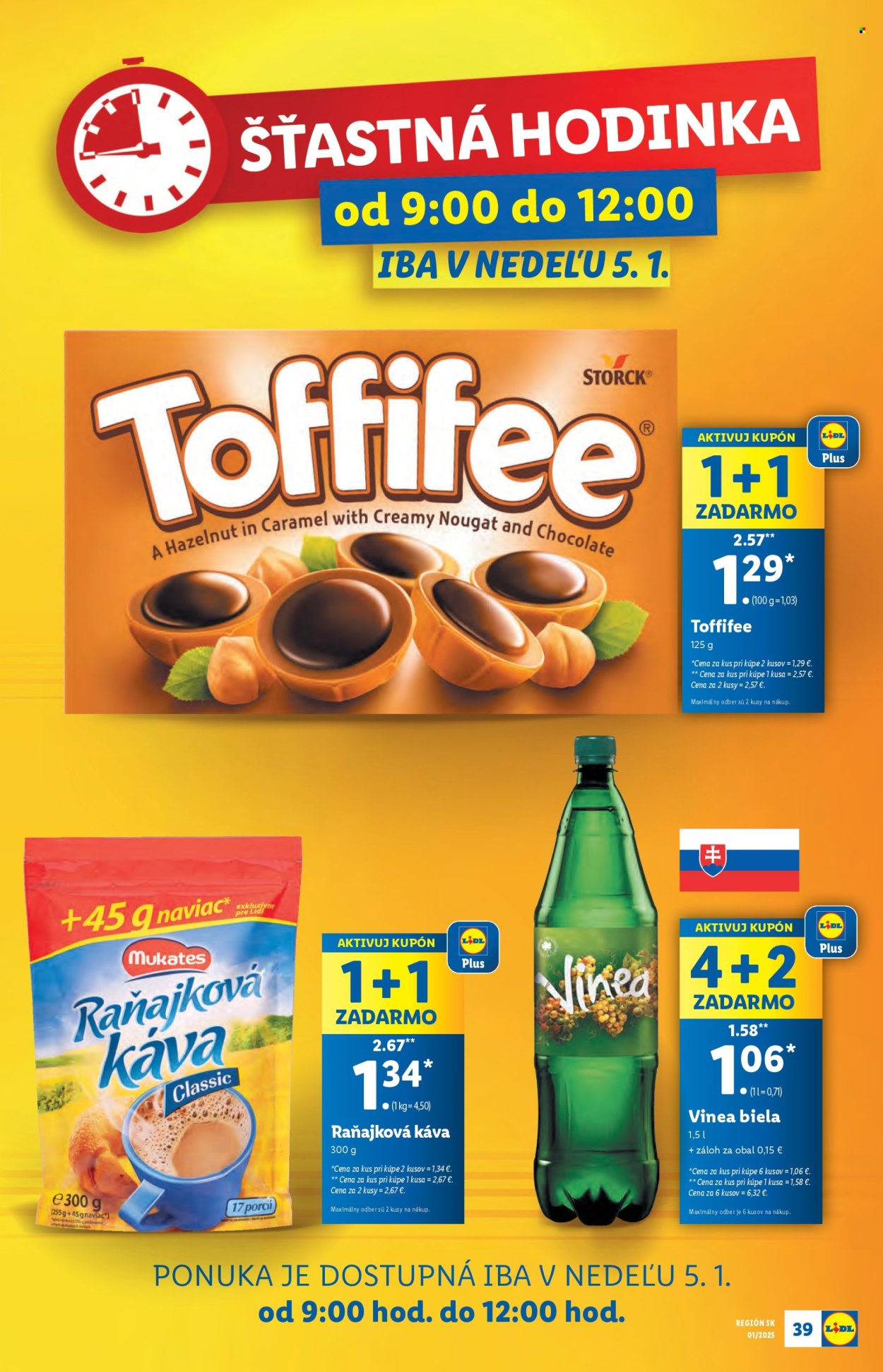 Leták Lidl - 2.1.2025 - 5.1.2025. Strana 39