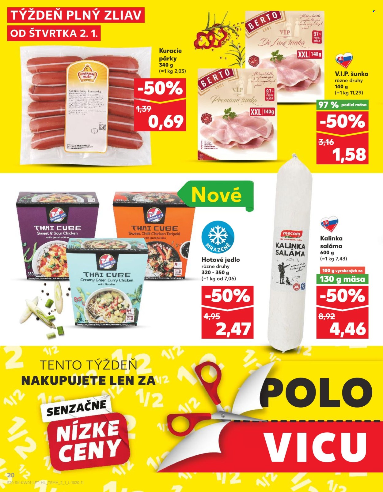 Leták Kaufland - 2.1.2025 - 8.1.2025. Strana 20