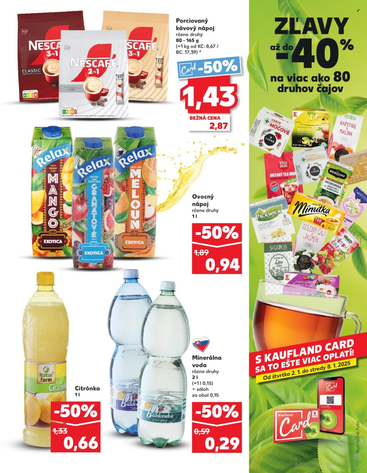 Leták Kaufland - 2.1.2025 - 8.1.2025. Strana 23