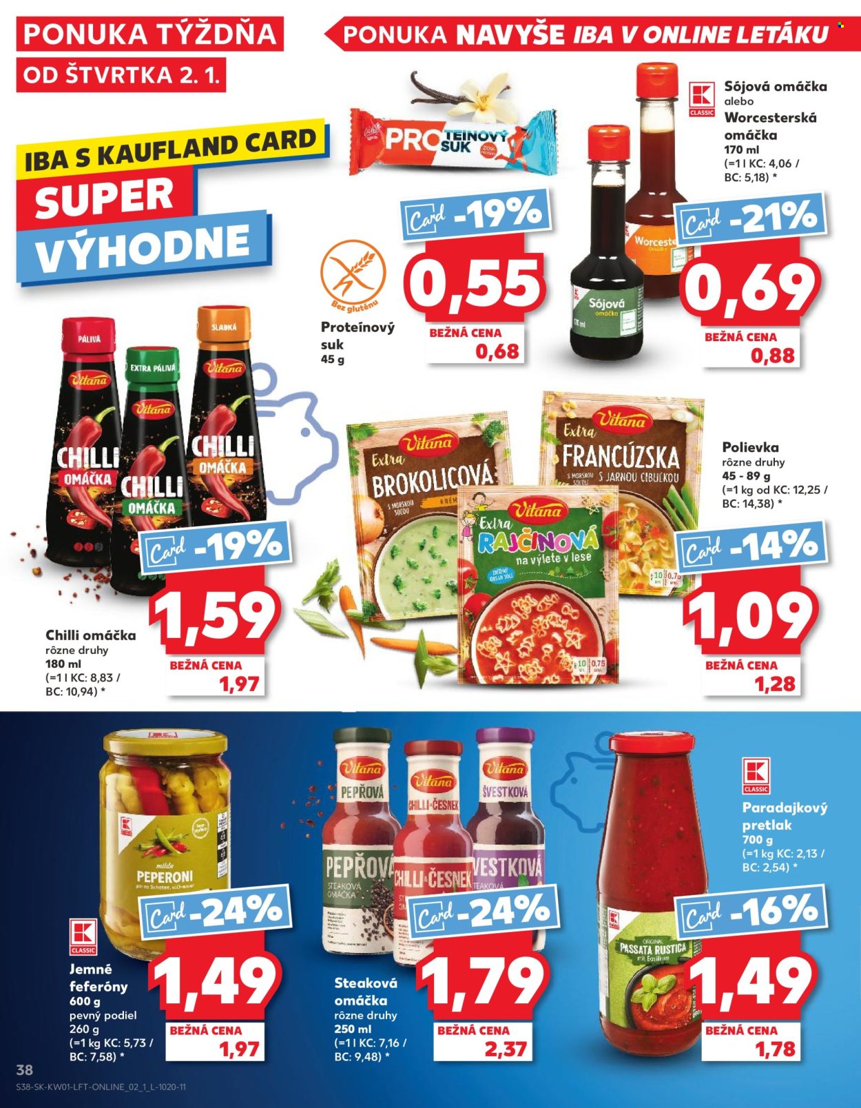 Leták Kaufland - 2.1.2025 - 8.1.2025. Strana 38