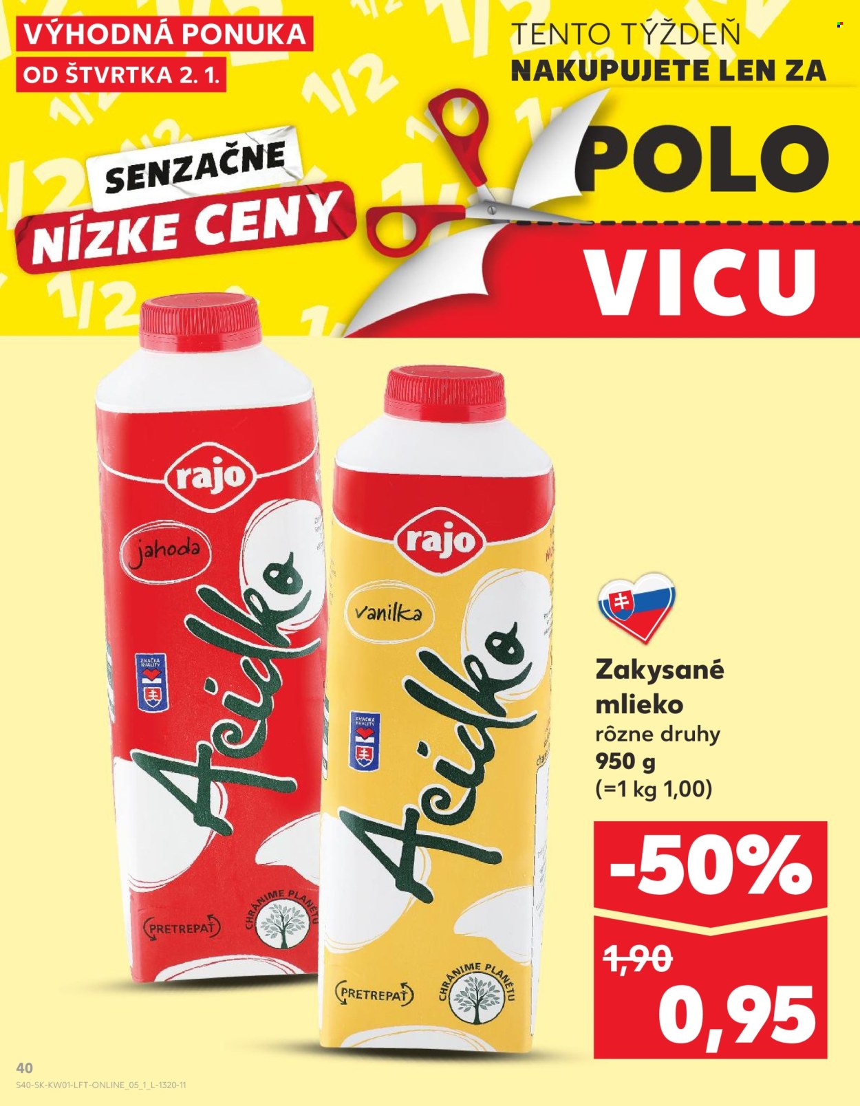 Leták Kaufland - 2.1.2025 - 8.1.2025. Strana 40
