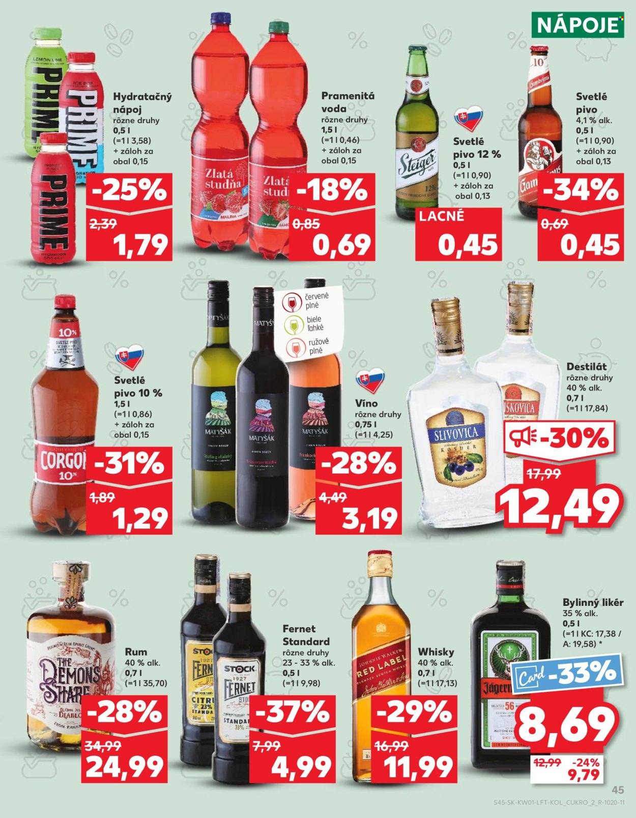 Leták Kaufland - 2.1.2025 - 8.1.2025. Strana 45