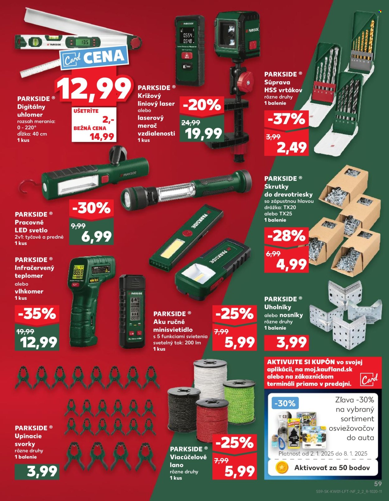 Leták Kaufland - 2.1.2025 - 8.1.2025. Strana 59