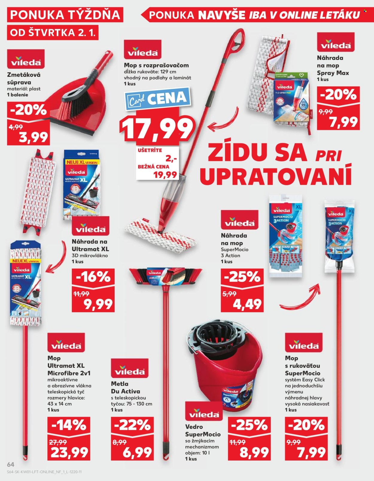 Leták Kaufland - 2.1.2025 - 8.1.2025. Strana 64