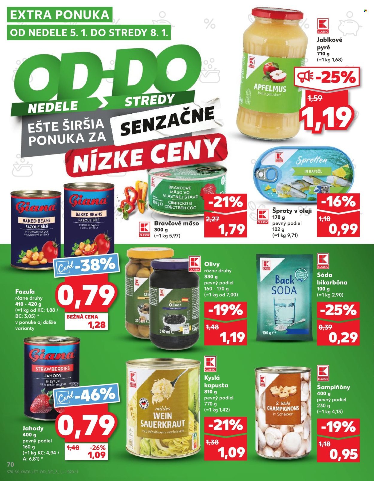 Leták Kaufland - 2.1.2025 - 8.1.2025. Strana 70