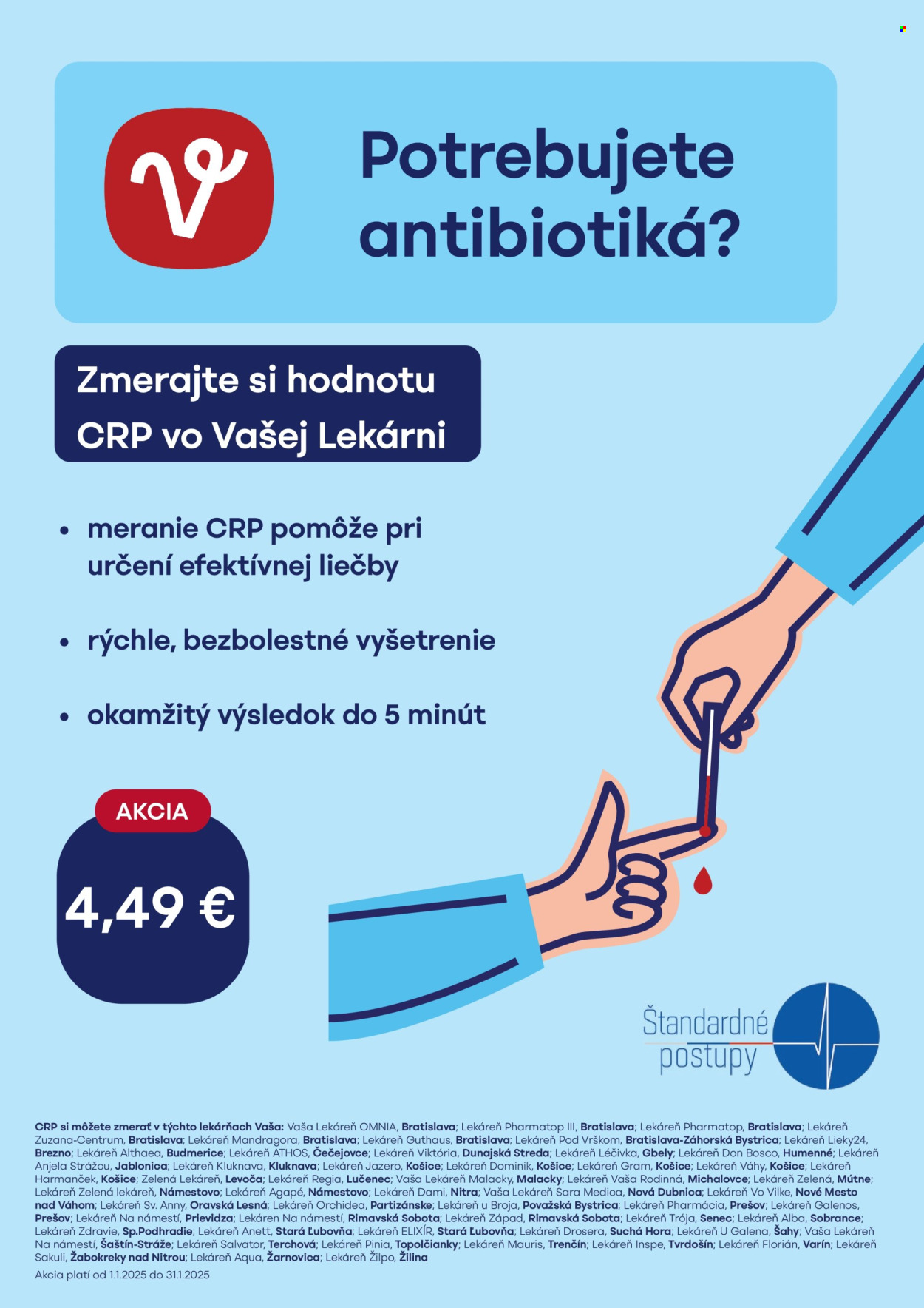 Leták Vaša lekáreň - 1.1.2025 - 31.1.2025. Strana 12