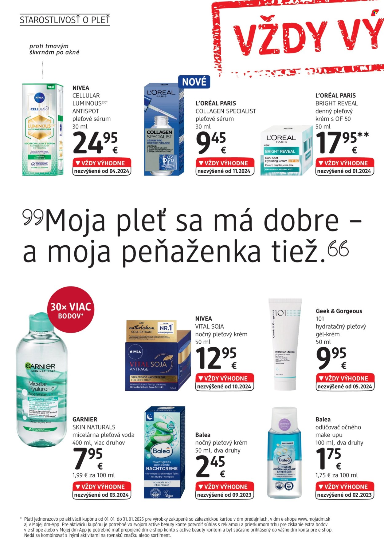 Leták dm drogerie - 1.1.2025 - 31.1.2025. Strana 6