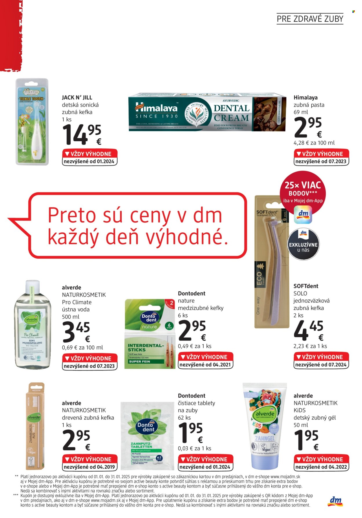 Leták dm drogerie - 1.1.2025 - 31.1.2025. Strana 19