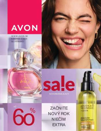 Leták Avon - 1.1.2025 - 31.1.2025.