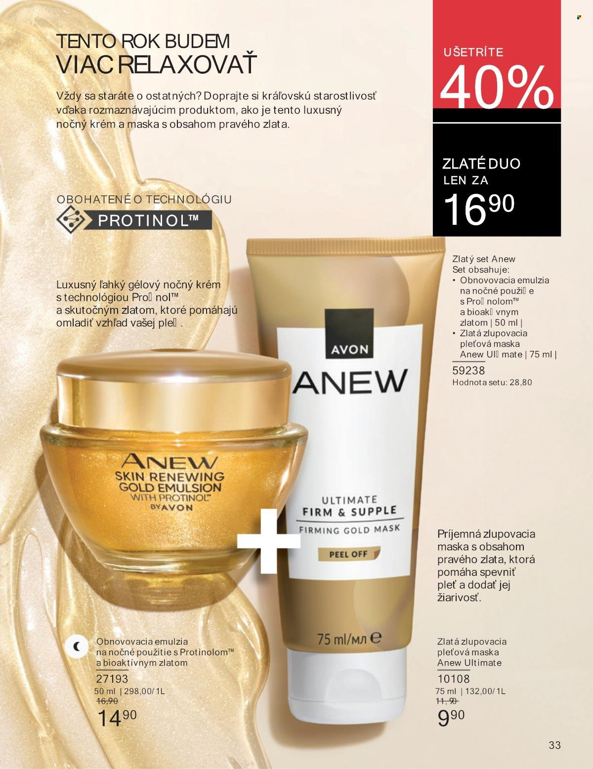 Leták Avon - 1.1.2025 - 31.1.2025. Strana 33