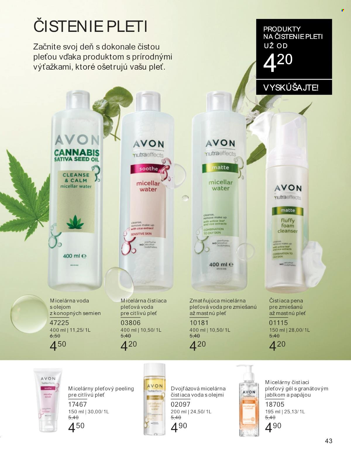 Leták Avon - 1.1.2025 - 31.1.2025. Strana 43