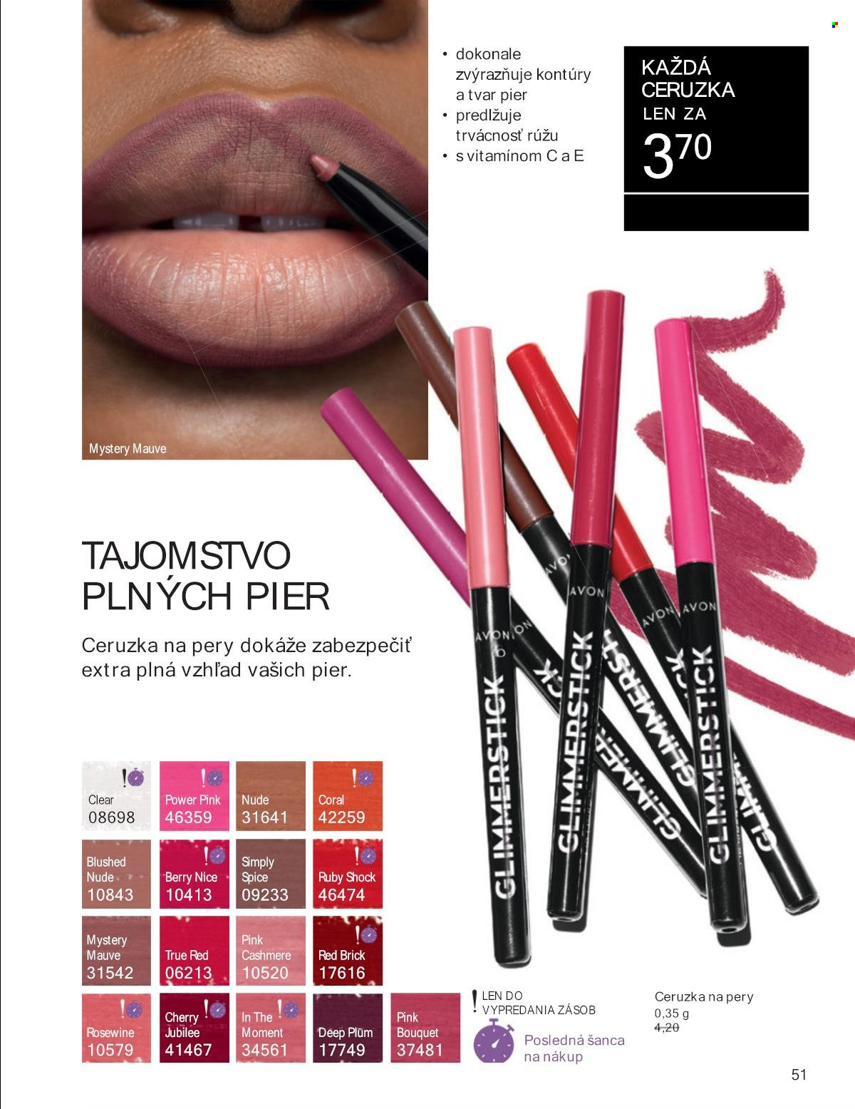 Leták Avon - 1.1.2025 - 31.1.2025. Strana 51