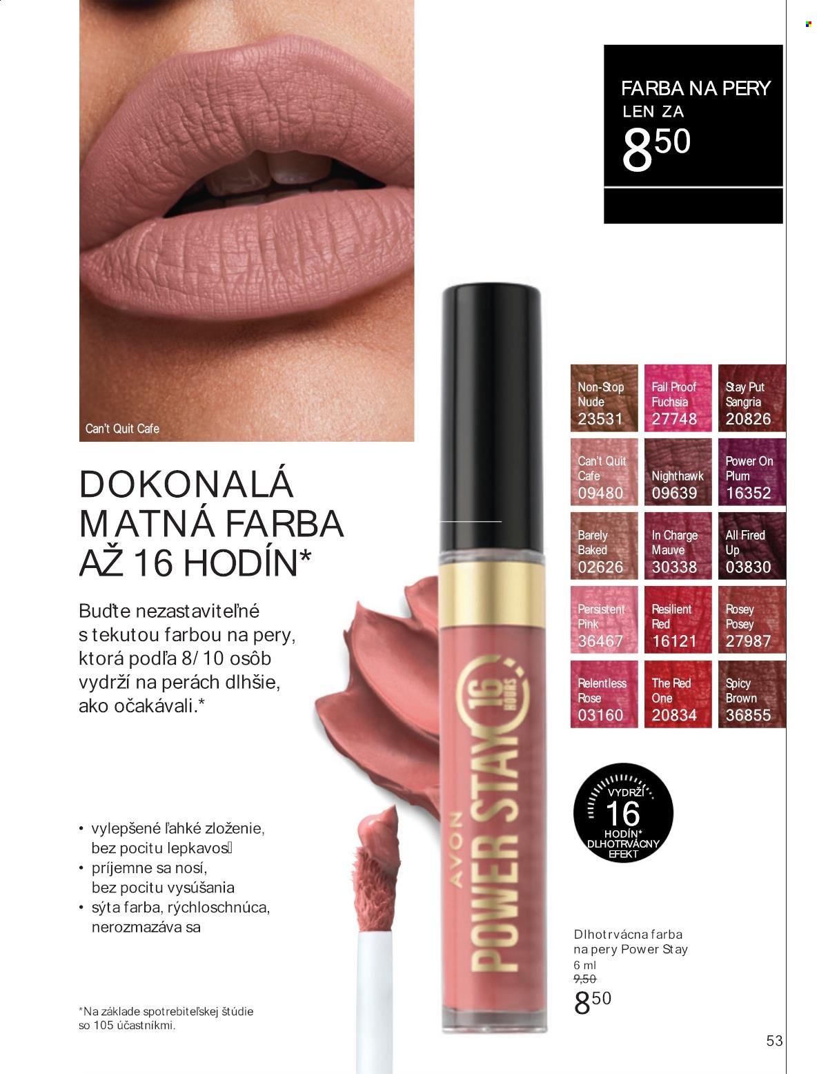 Leták Avon - 1.1.2025 - 31.1.2025. Strana 53