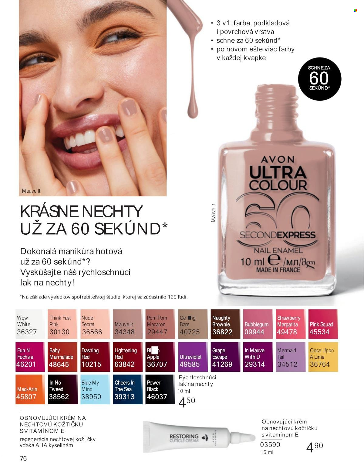 Leták Avon - 1.1.2025 - 31.1.2025. Strana 74