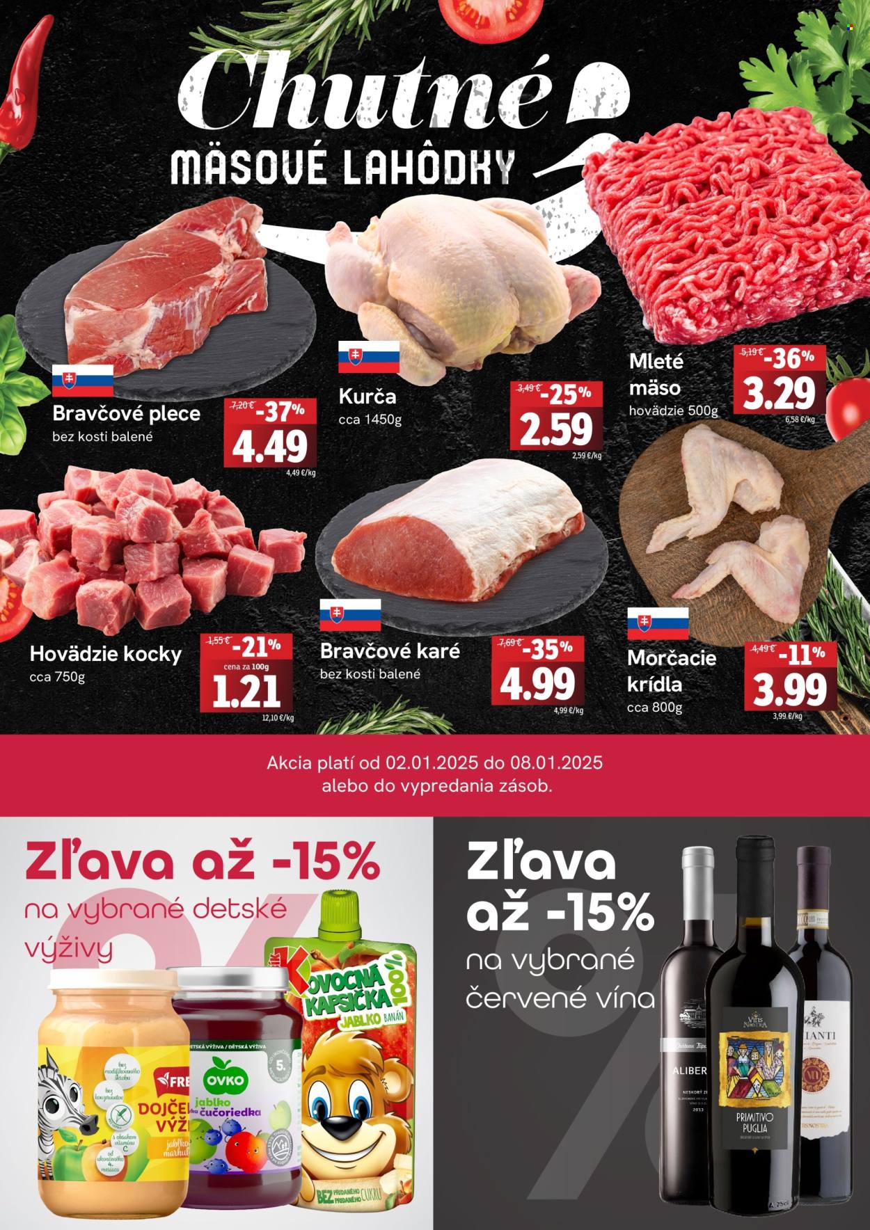 Leták FRESH - 2.1.2025 - 8.1.2025. Strana 2