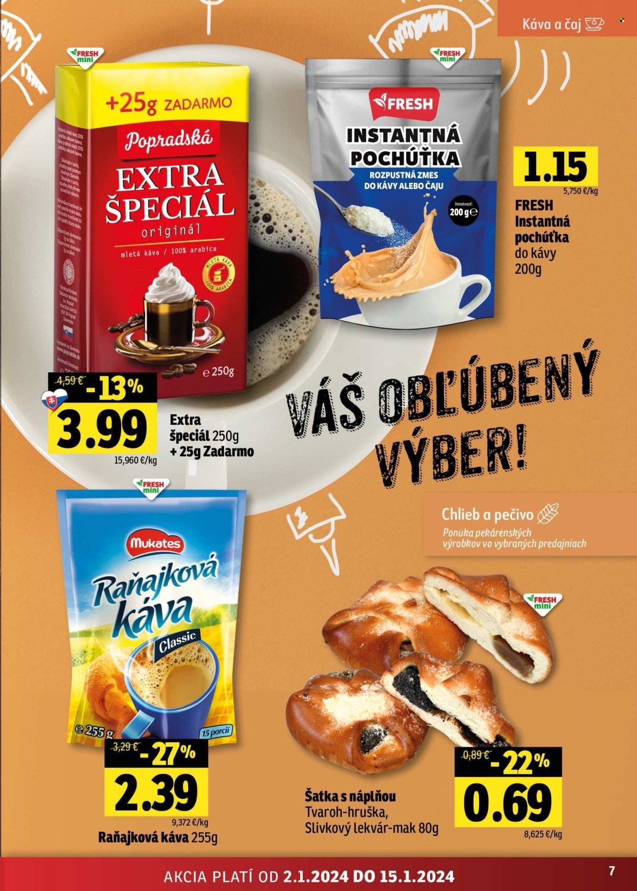 Leták FRESH - 2.1.2025 - 15.1.2025. Strana 7
